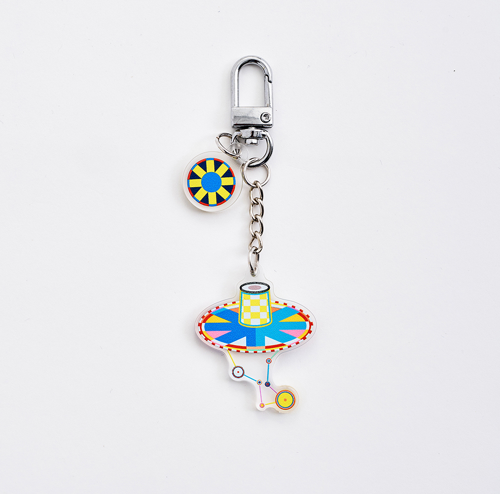 2026 Korea Palace Culture Festival - Traditional "Gat" Acrylic Keyring