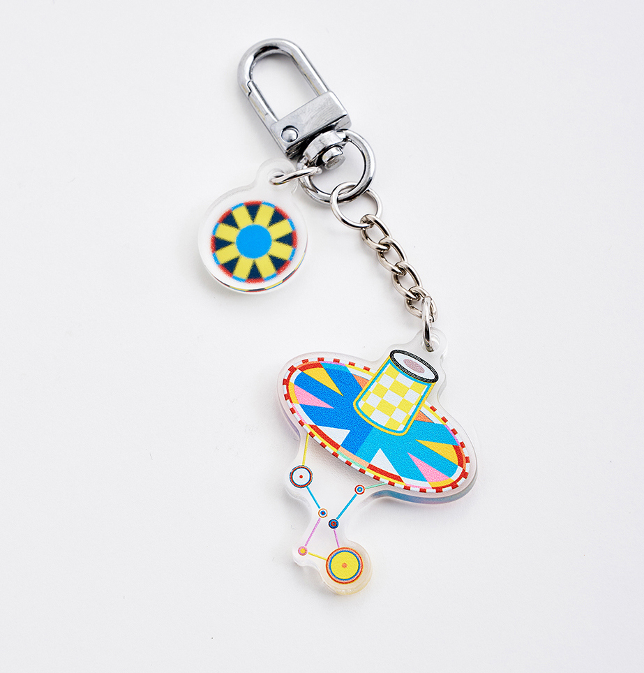 2026 Korea Palace Culture Festival - Traditional "Gat" Acrylic Keyring